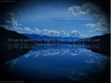 PowerPoint Background: 2 Corinthians 3:18 - Mirror