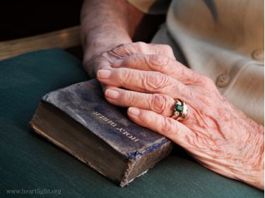 Illustration of the Bible Verse Faithful Hands