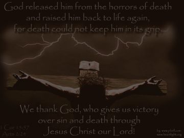 PowerPoint Background: Acts 2:24 Background