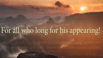 PowerPoint Background: Coming in the Clouds - Full