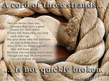 PowerPoint Background: Ecclesiastes 4:9-12 Text