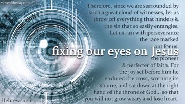 PowerPoint Background: Hebrews 12:1-3 2015 Full