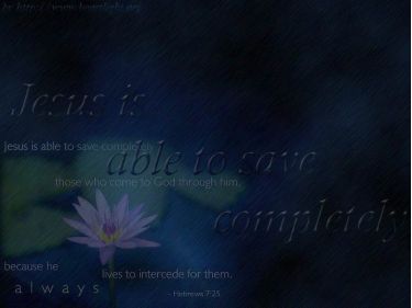 PowerPoint Background: Hebrews 7:25