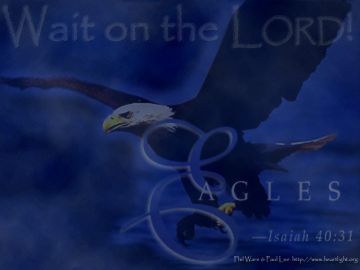 PowerPoint Background: Isaiah 40:31 - Light