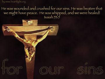 PowerPoint Background: Isaiah 53:5 - Main