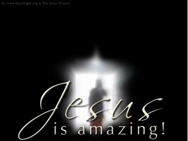 PowerPoint Background: Jesus is Amazing - Resurrection