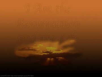 PowerPoint Background: John 11:25