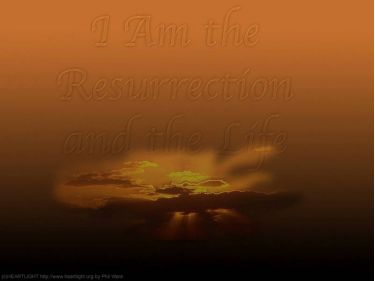 PowerPoint Background: John 11:25