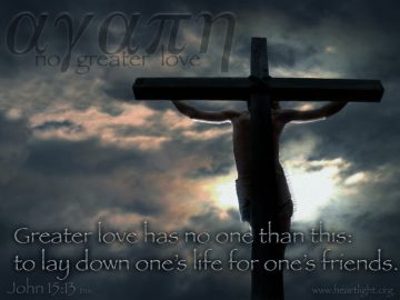 PowerPoint Background: John 15:13 Full