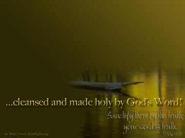 PowerPoint Background: John 17:17