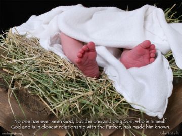 PowerPoint Background: John 1:18 Text