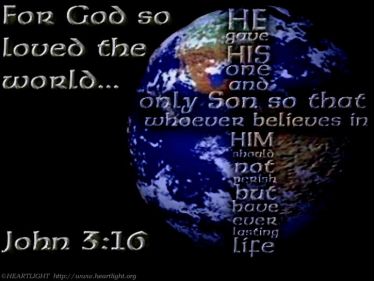 PowerPoint Background: John 3:16