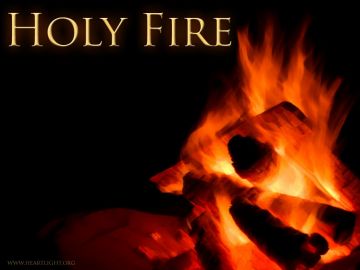 holy ghost fire background