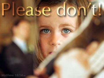 PowerPoint Background: Matthew 18:14 Title