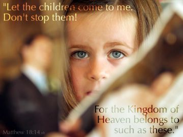 PowerPoint Background: Matthew 18:14 Text