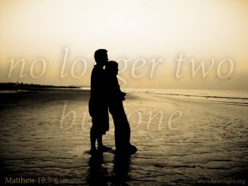 PowerPoint Background: Matthew 19:5-6