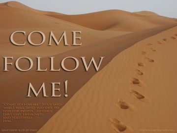 PowerPoint Background: Matthew 4:19-20 Text