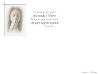 PowerPoint Background: Proverbs 31:30