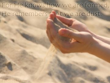 PowerPoint Background: Psalm 103:14 Text