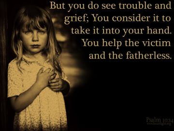 PowerPoint Background: Psalm 10:14 Text