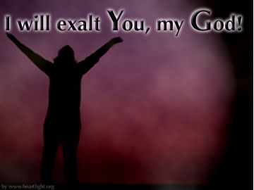 PowerPoint Background: Psalm 145:1-2 Title