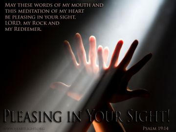 PowerPoint Background: Psalm 19:14 Full