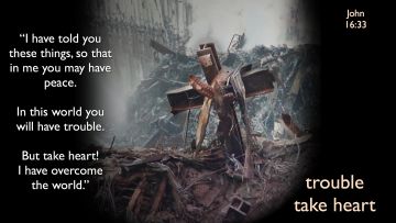PowerPoint Background: Psalm 46:1-2, 7 & John 16:33