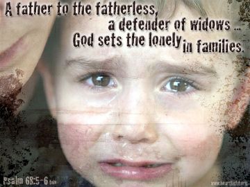 PowerPoint Background: Psalm 68:5-6 Text