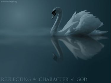 PowerPoint Background: Reflecting the Character of God (Plain)