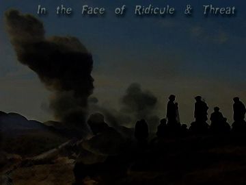 PowerPoint Background: Ridicule and Threat - Dark