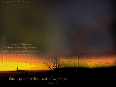 PowerPoint Background: Romans 12:1