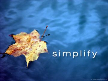 PowerPoint Background: Simplify