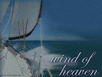 PowerPoint Background: Wind of Heaven - Title