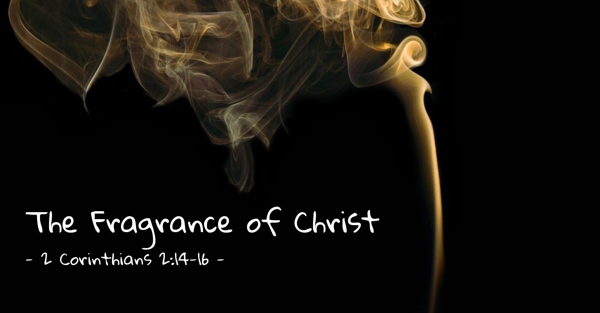 'The Fragrance of Christ' — 2 Corinthians 2:14-16 (Praying with Paul)