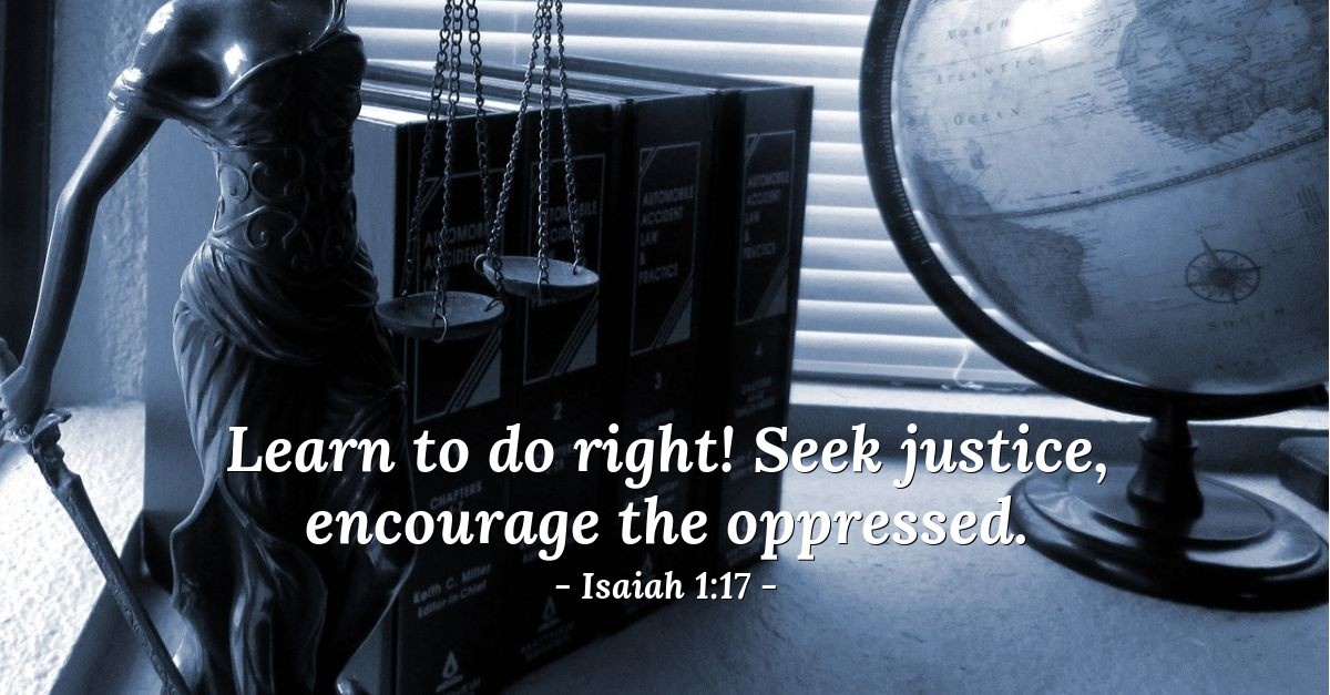 Isaiah 1:17 — Verse of the Day for 02/20/2015