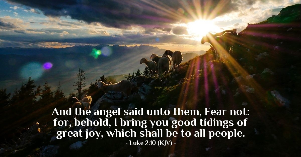 Luke 210 (KJV) — Today's Verse for Tuesday, December 24, 2013