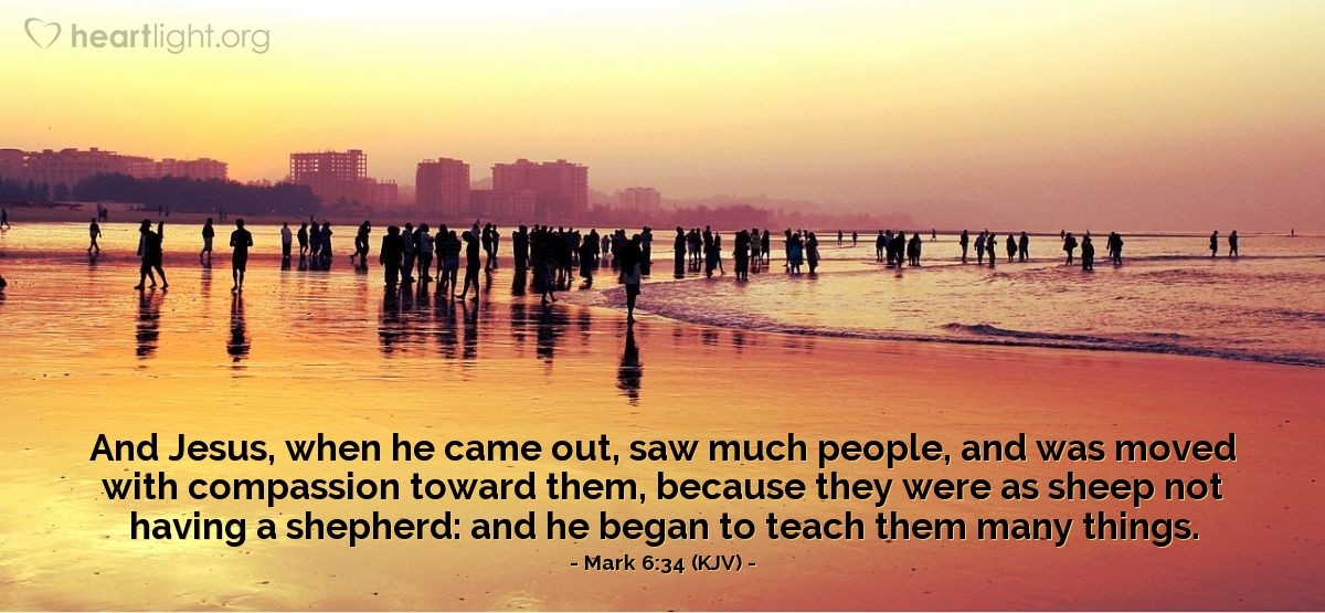 Mark 634 (KJV) — Today's Verse for Sunday, June 15, 2003