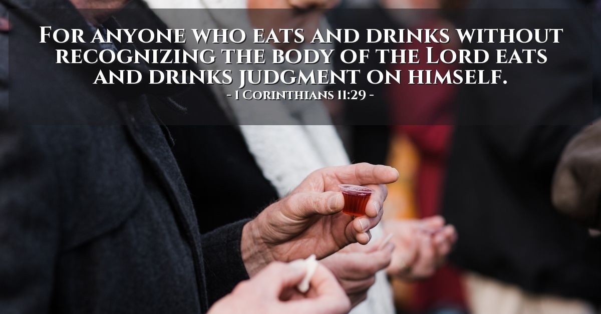 Today S Verse 1 Corinthians 11 29 Kjv Emmanuel Baptist Church Today S Verse 1 Corinthians 11 29 Kjv Emmanuel Baptist Church