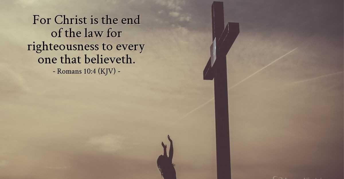 Romans 104 (KJV) — Today's Verse for Monday, October 4, 2004