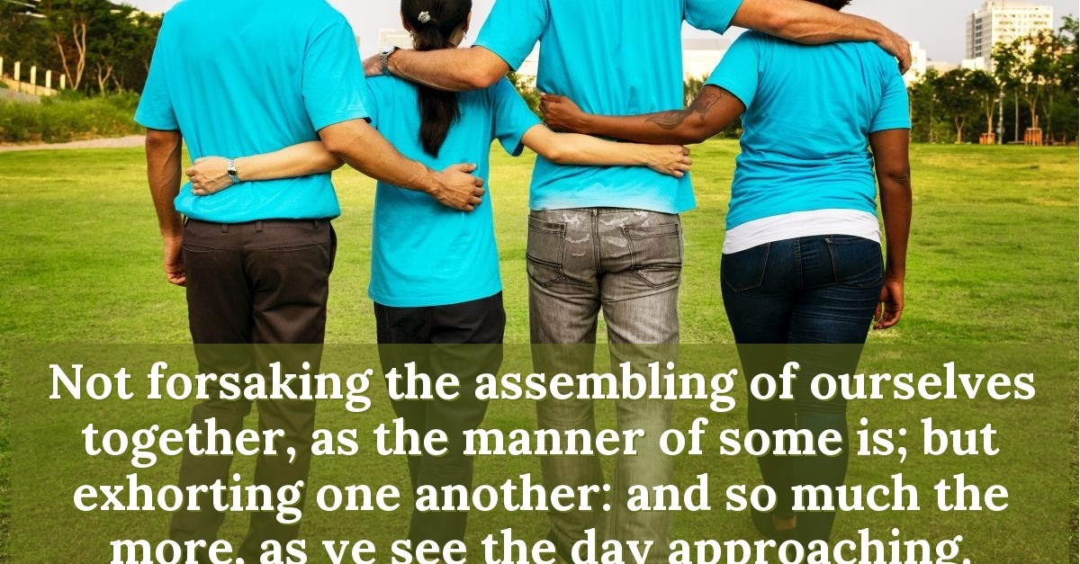 Hebreos 10 25 Explicacion Hebrews 10:25 (KJV) — Today's Verse for Sunday, October 25, 2020