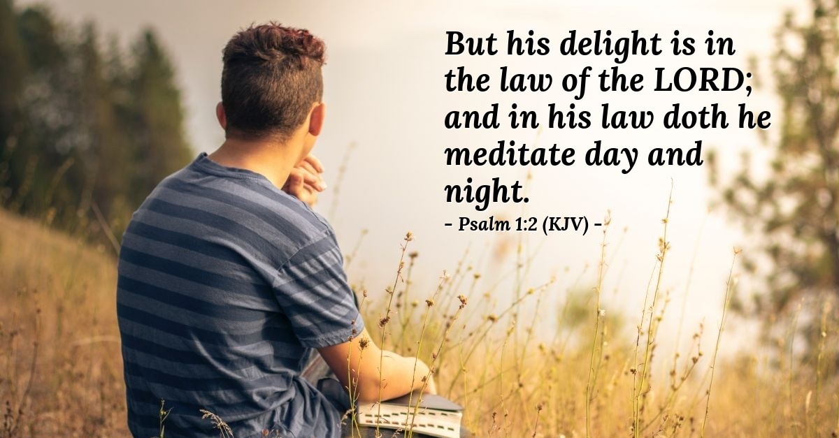 Psalm 1:2 (KJV) — Today's Verse for Thursday, January 26, 2017