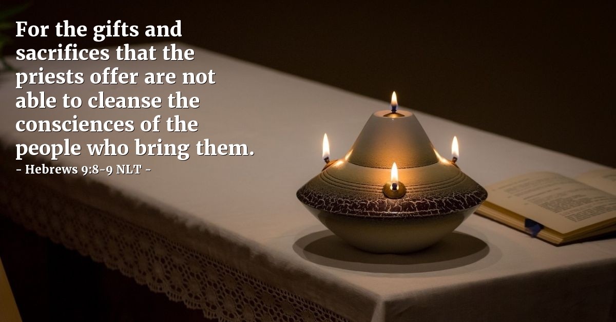 'Revealed by the Spirit' — Hebrews 9:8-9 NLT (God's Holy Fire)