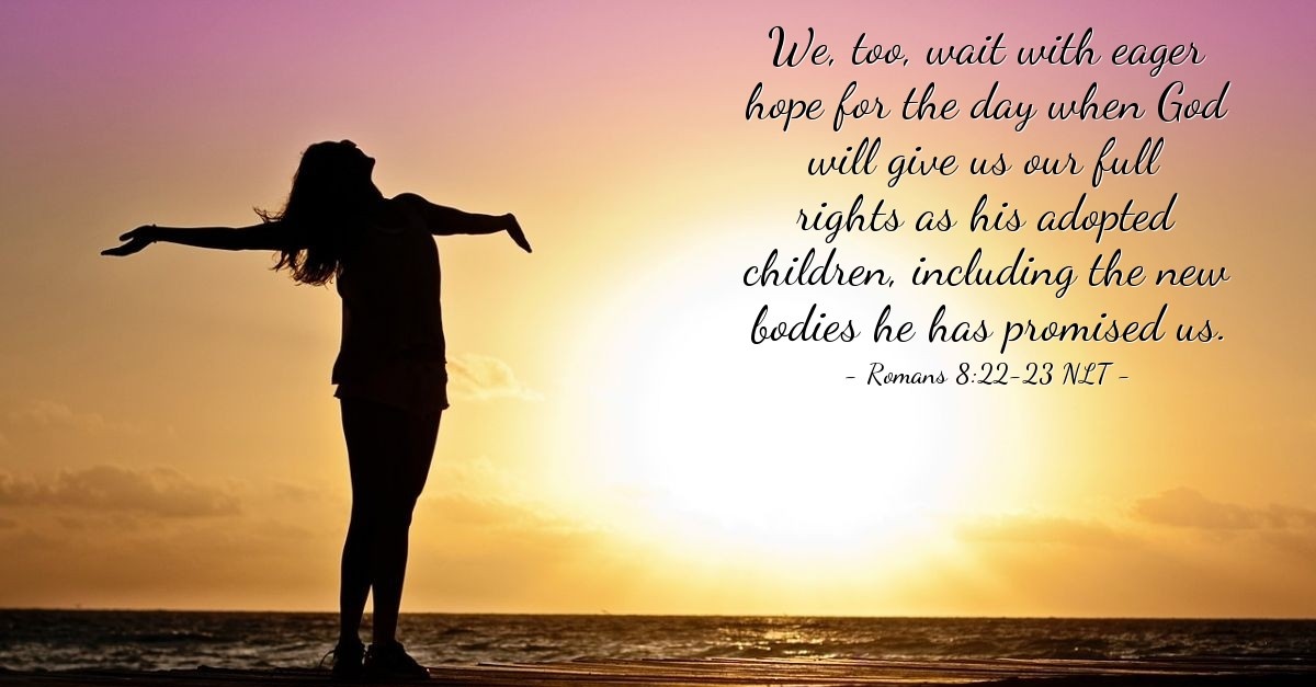 'A Foretaste of Future Glory!' — Romans 8:22-23 NLT (God's Holy Fire)