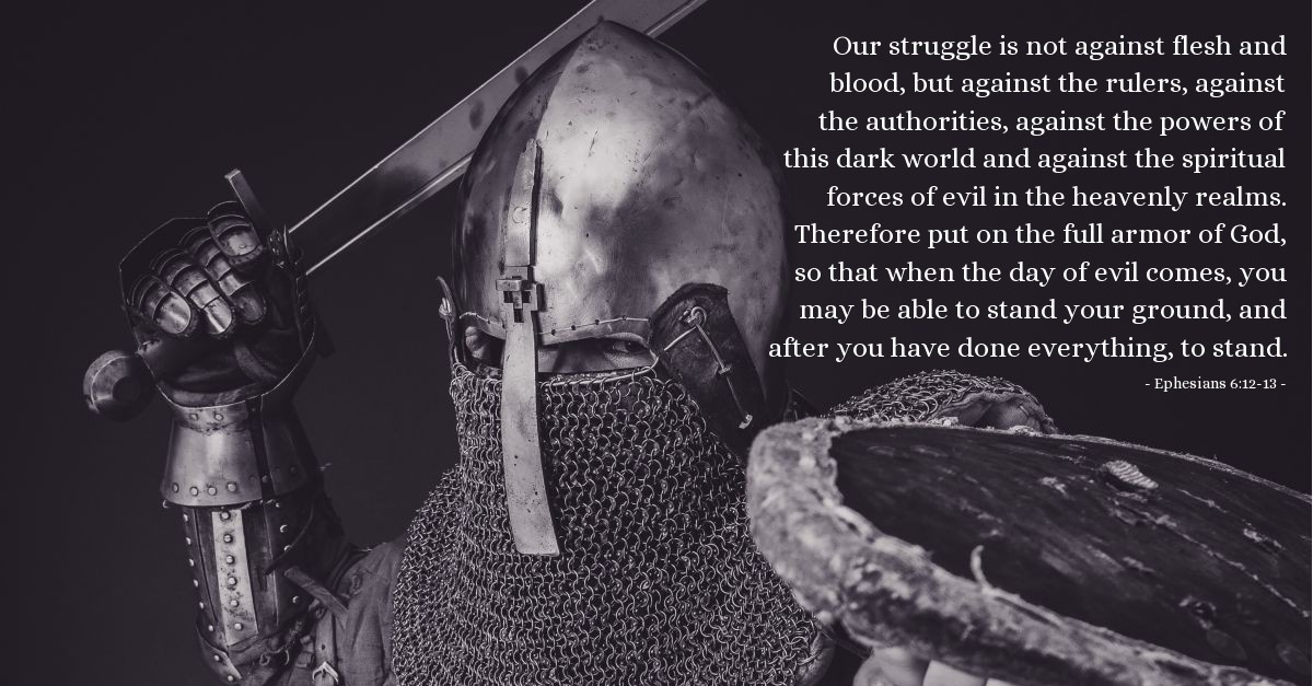 Ephesians 6:12-13 — Verse of the Day for 01/27/1998