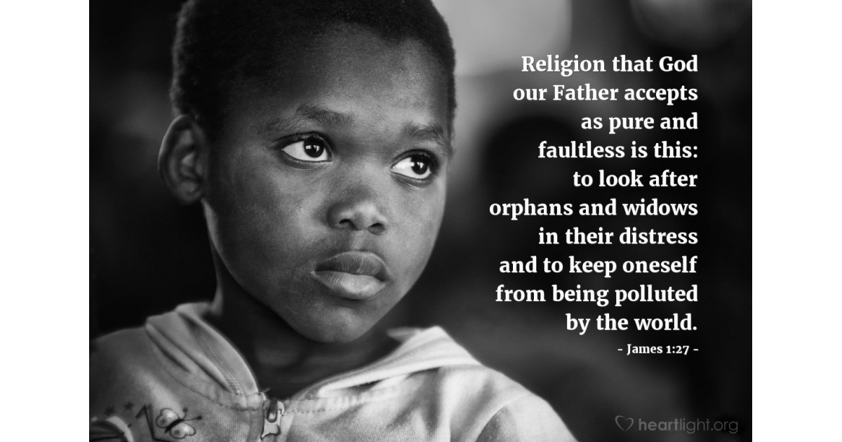 James 1:27 — Verse of the Day for 04/28/2023