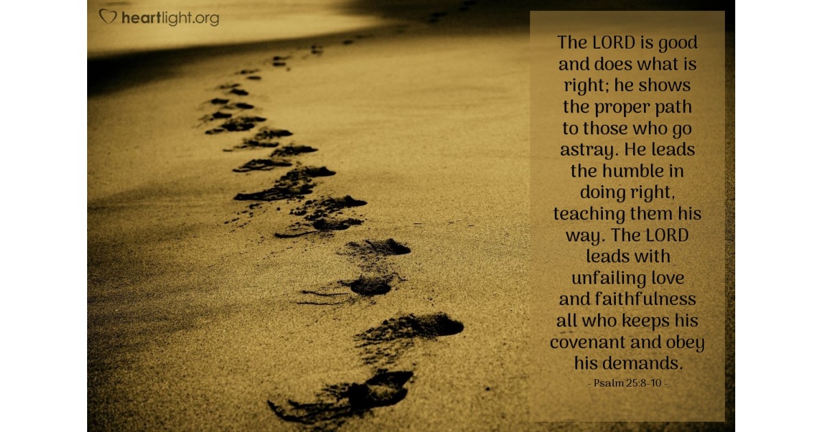 'He Shows the Proper Path' (Passion for Praise)