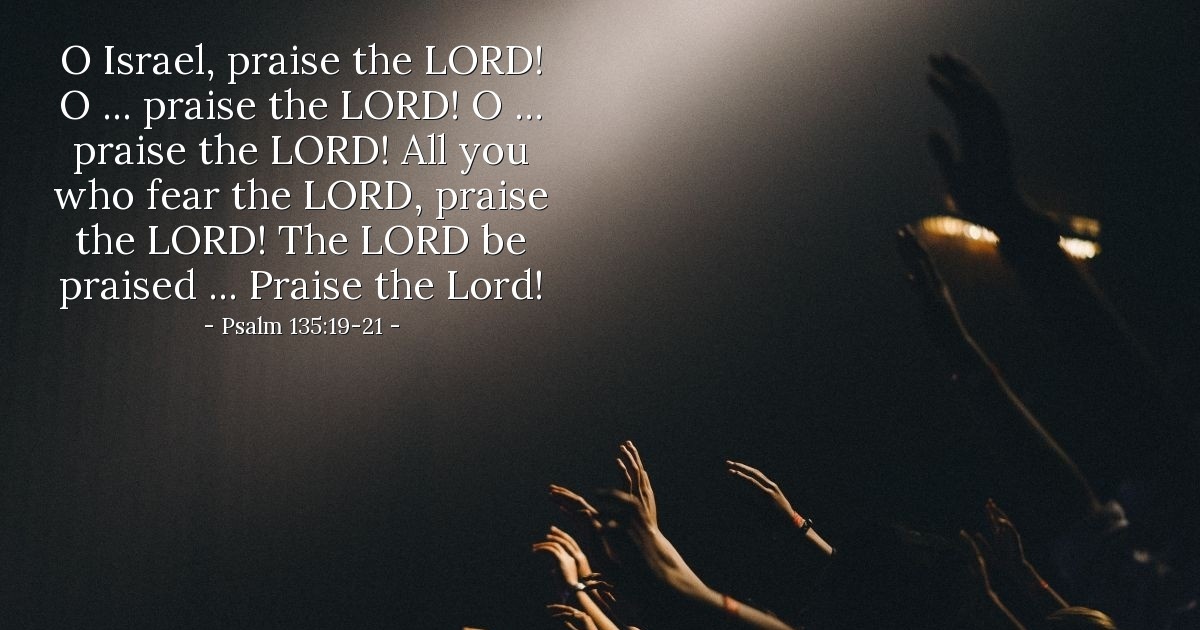 'Praise the LORD!' (Passion for Praise)