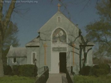 PowerPoint Background: Old Church 02