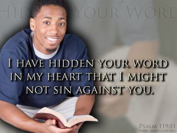 PowerPoint Background: Psalm 119:11 Full