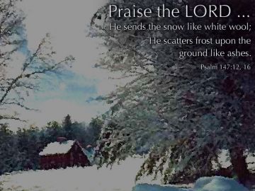 PowerPoint Background: Psalm 147:12-16